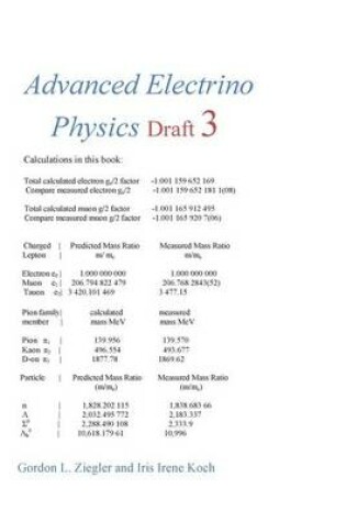 Cover of Advanced Electrino Physics Draft 3