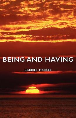 Book cover for Being And Having