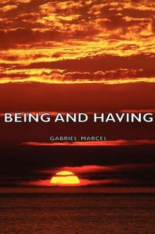 Cover of Being and Having