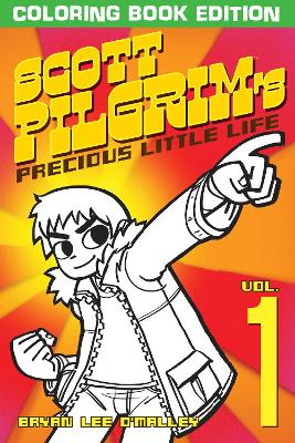 Book cover for Scott Pilgrim's Precious Little Life Coloring Book