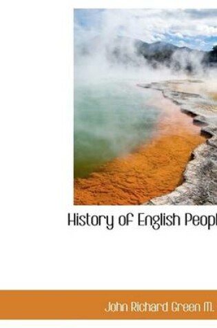 Cover of History of English People