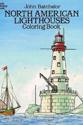 Cover of North American Lighthouses Coloring Book