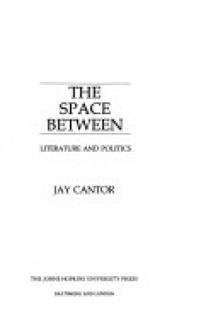 Cover of Space Between