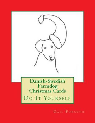 Book cover for Danish-Swedish Farmdog Christmas Cards