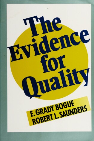 Cover of The Evidence Quality Academic Administrative