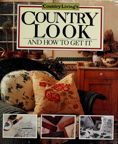 Book cover for "Country Living" Country Look and How to Get it