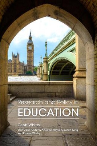 Cover of Research and Policy in Education