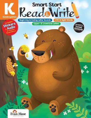 Book cover for Smart Start: Read and Write, Kindergarten Workbook