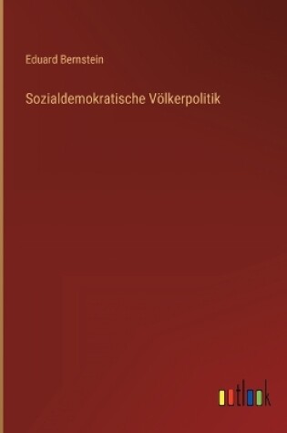 Cover of Sozialdemokratische Völkerpolitik