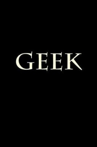 Cover of Geek