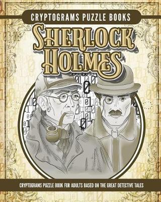 Book cover for Cryptogram Sherlock Holmes Puzzle Books