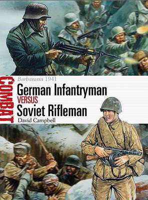 Book cover for German Infantryman Vs Soviet Rifleman: Barbarossa 1941