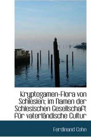 Cover of Kryptogamen-Flora Von Schlesien; Im Namen Der Schlesischen Gesellschaft Fur Vaterlandische Cultur