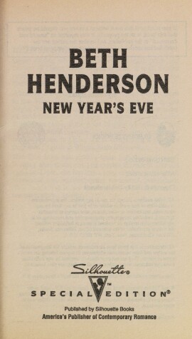 Book cover for New Year's Eve