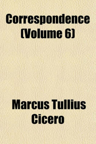 Cover of Correspondence (Volume 6)