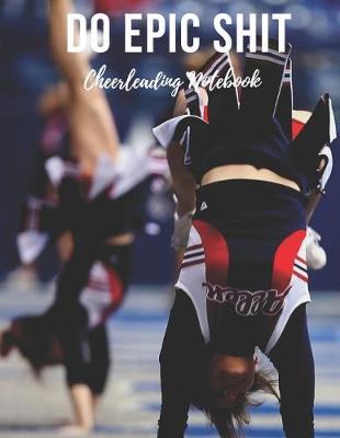 Book cover for Cheerleading Notebook