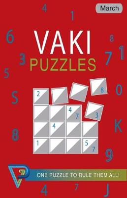 Book cover for Vaki Puzzles March