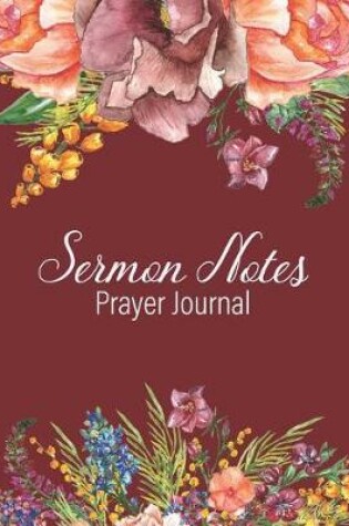 Cover of Sermon Notes Prayer Journal
