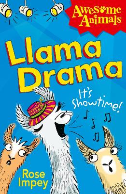 Book cover for Llama Drama