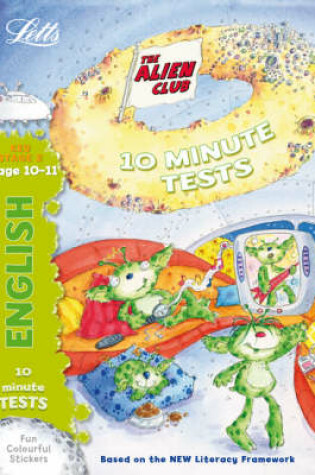 Cover of Alien Club 10 Minute Tests English 10-11