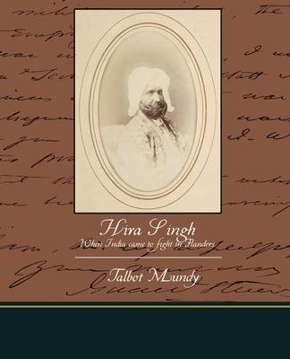 Book cover for Hira Singh When India Came to Fight in Flanders