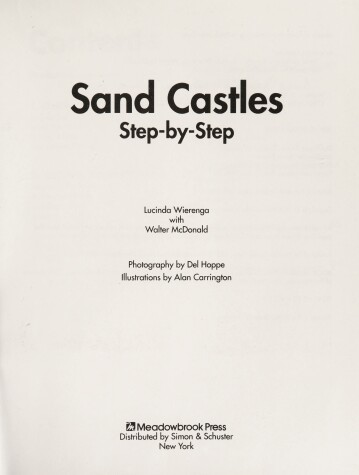 Book cover for Sand Castles Step-by-step