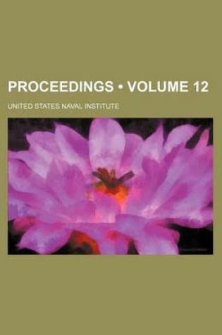 Cover of Proceedings (Volume 12)