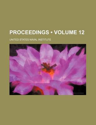 Book cover for Proceedings (Volume 12)