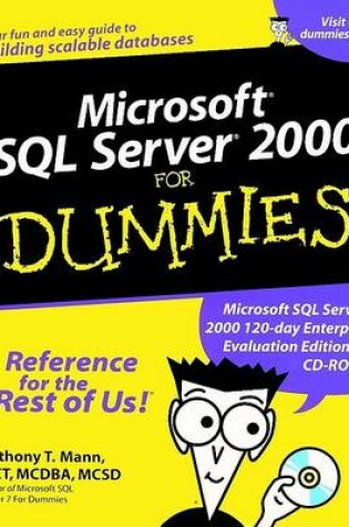 Cover of Microsoft SQL Server 2000 For Dummies