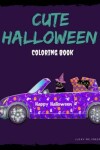 Book cover for Cute halloween Coloring Book