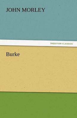 Book cover for Burke
