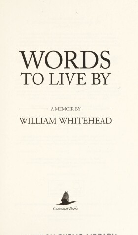 Book cover for Words to Live by