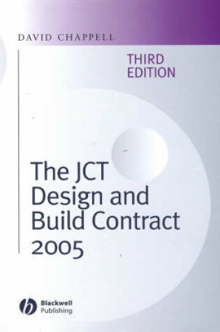 Cover of The JCT Design and Build Contract 2005