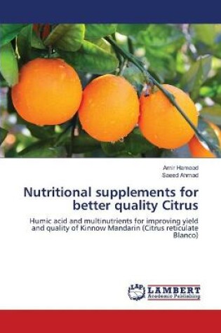 Cover of Nutritional supplements for better quality Citrus