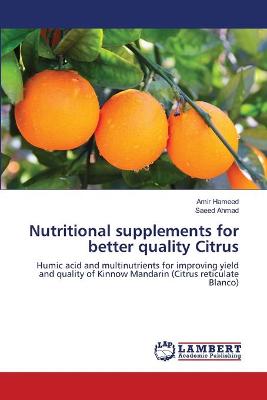 Book cover for Nutritional supplements for better quality Citrus