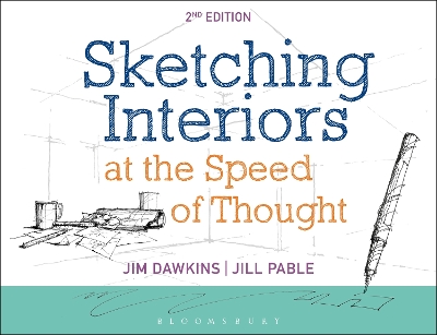 Book cover for Sketching Interiors at the Speed of Thought