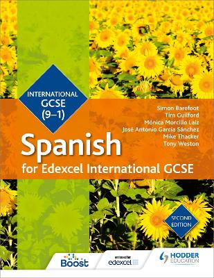 Book cover for Edexcel International GCSE Spanish Student Book Second Edition