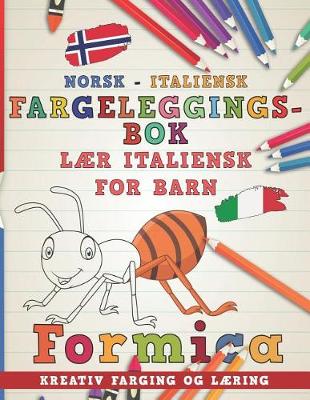 Book cover for Fargeleggingsbok Norsk - Italiensk I L