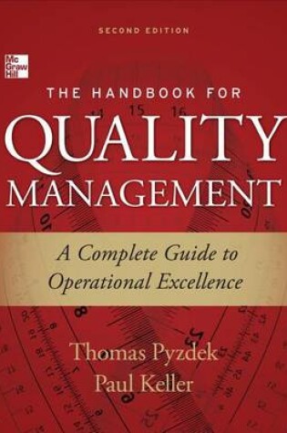 Cover of The Handbook for Quality Management, Second Edition: A Complete Guide to Operational Excellence