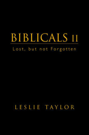 Cover of Biblicals II