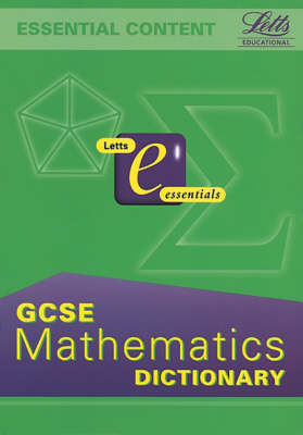 Book cover for GCSE Maths Dictionary