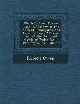 Book cover for Welsh Pool and Powys-Land