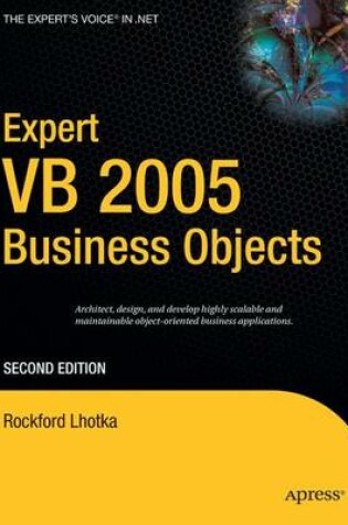 Cover of Expert VB 2005 Business Objects