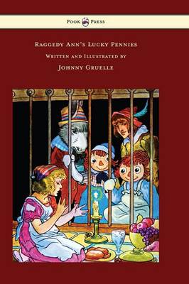 Book cover for Raggedy Ann's Lucky Pennies - Illustrated by Johnny Gruelle