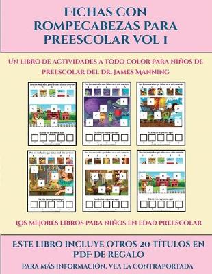 Cover of Los mejores libros para niños en edad preescolar (Fichas con rompecabezas para preescolar Vol 1)