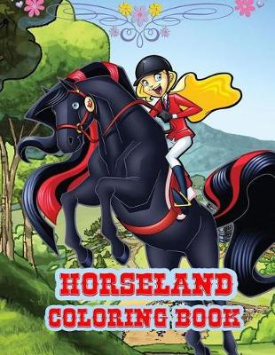 Book cover for Horseland Coloring Book