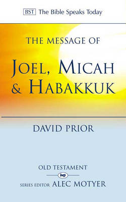 Book cover for The Message of Joel, Micah and Habakkuk