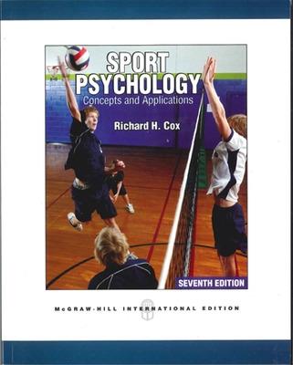 Book cover for Sport Psychology: Concepts and Applications (Int'l Ed)