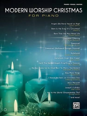 Cover of Modern Worship Christmas For Piano
