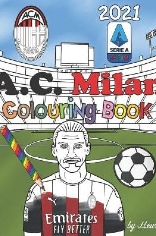 Cover of AC Milan Colouring Book 2021